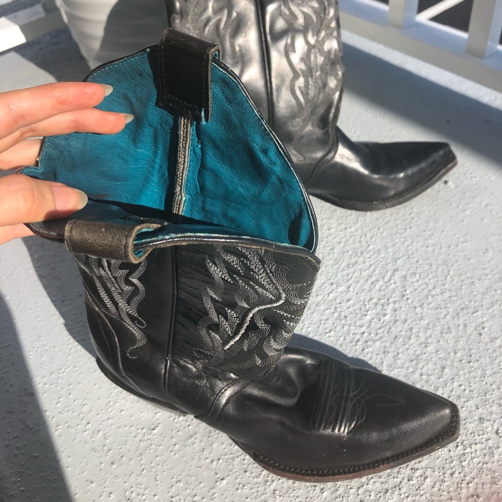 Vintage Cowboy Boots / Size 6.5